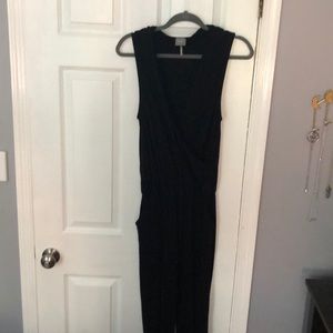 BOBI BLACK JUMPSUIT SIZE S WITH POCKETS!
